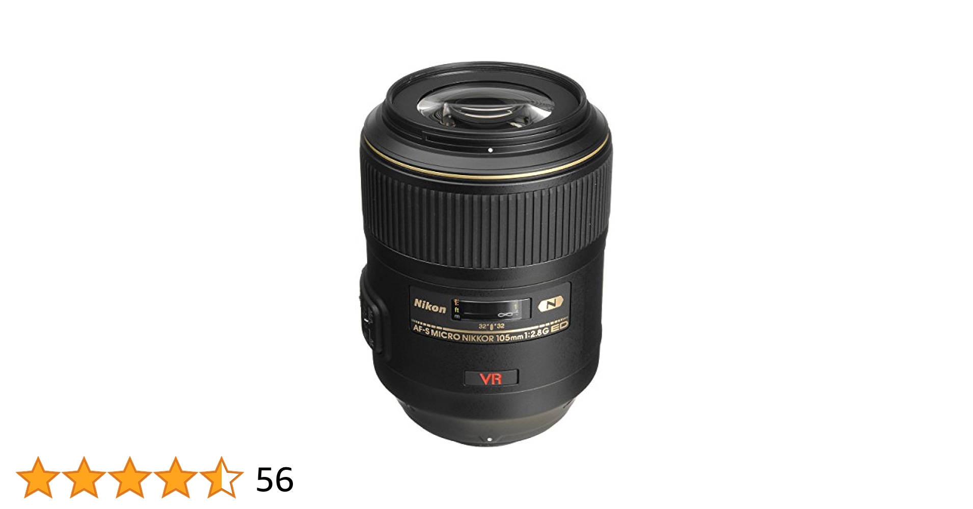 Nikon AF-S VR Micro-NIKKOR 105mm f/2.8G IF-ED Lens (Renewed