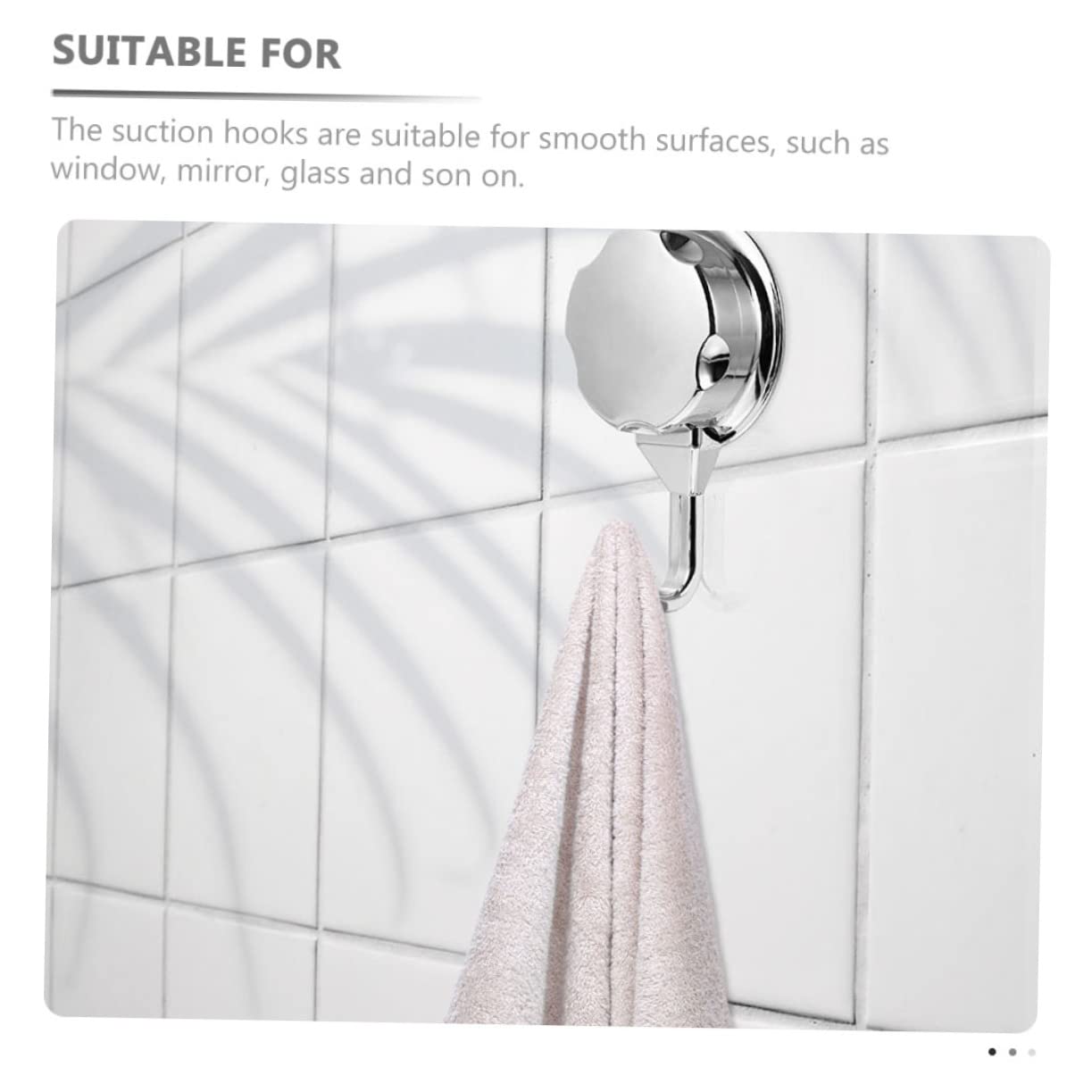 6 Ganci A Ventosa Forti - Per Bagno, Cucina E Decorazioni - Foto 4