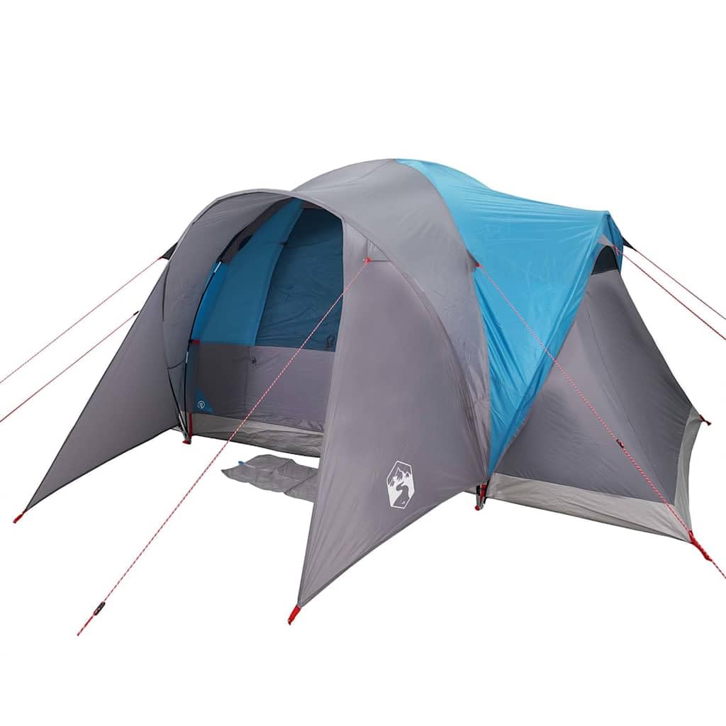 Genérico Tienda de campaña Familiar iglú 6 Personas Impermeable Azul,Deportes,Actividades al Aire Libre,Camping y Senderismo,Tiendas de campaña-4009462