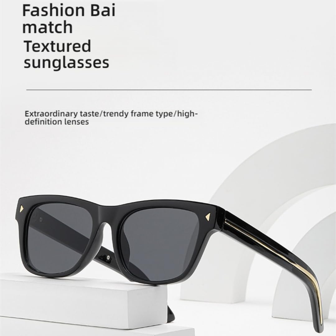 Eleganti occhiali da sole retrò in metallo stile casual da donna e da uomo con protezione UV400 comodi e alla moda.