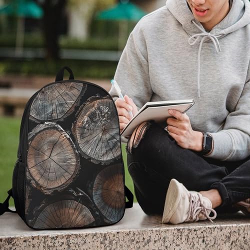 Mochila de hombro impermeable 17 pulgadas para camping y viaje miniatura 6