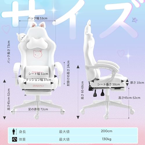 Dowinx ゲーミングチェア LS-665501 の商品画像 1
