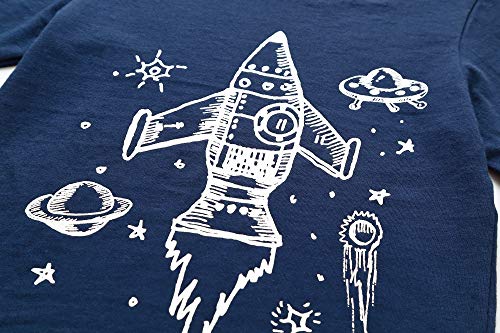 Image of Koian Little Boys Short Pajamas Sets Glow In The Dark Toddler PJS Cotton Kids Sleepwears