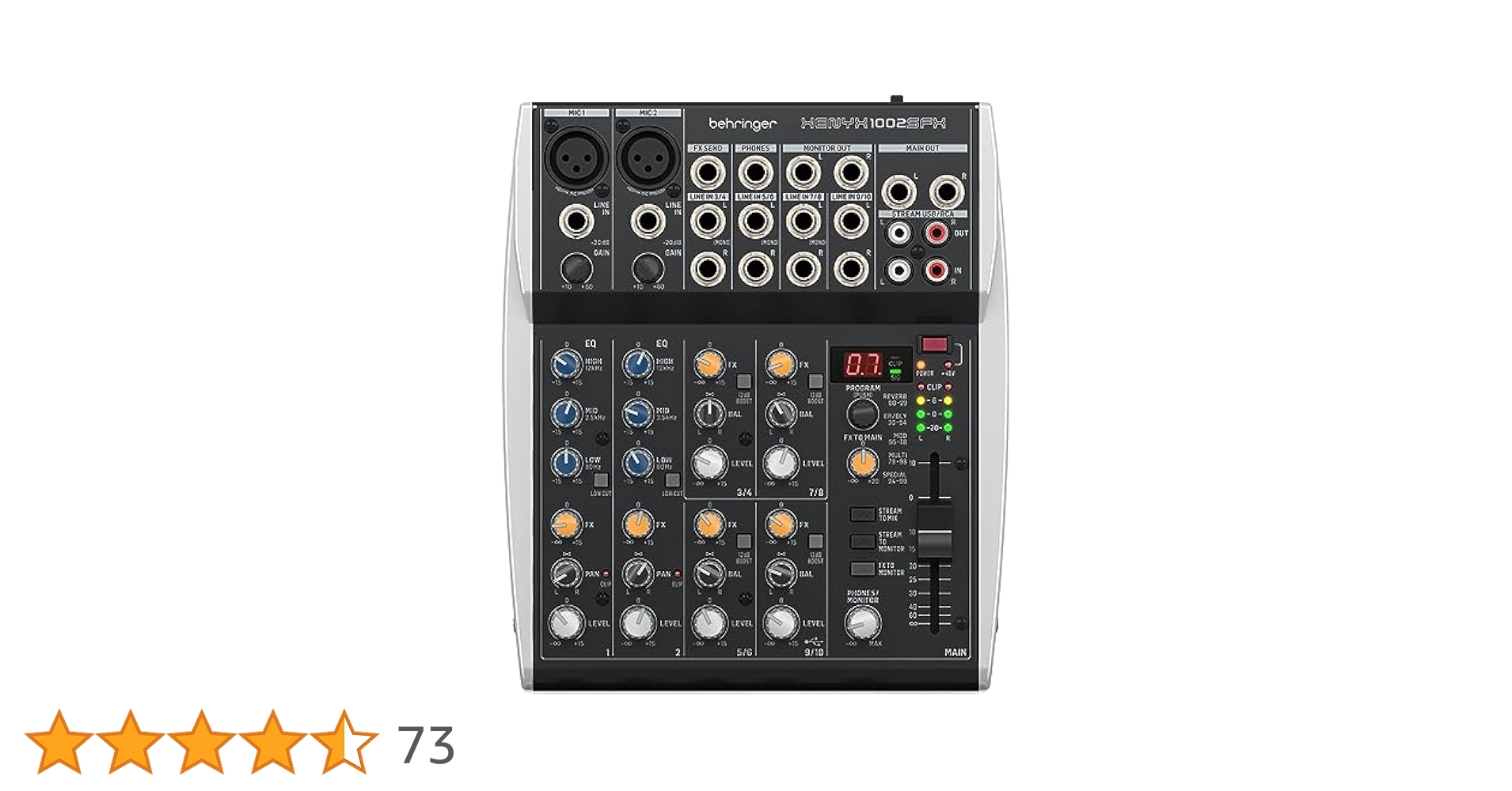 BEHRINGER XENYX 1002FX アナログミキサー BEHRINGER XENYX 1002FX アナログミキサー 1002FX XENYX - 製品