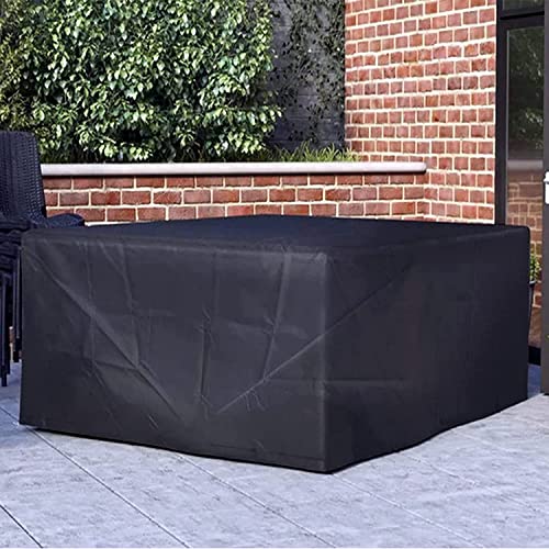 Direct Wicker Outdoor Patio Furniture Cover for Rectangle Table & Chairs Waterproof Heavy Duty Seater Sofa Cover Extra Large Dustproof Bench Protector (106