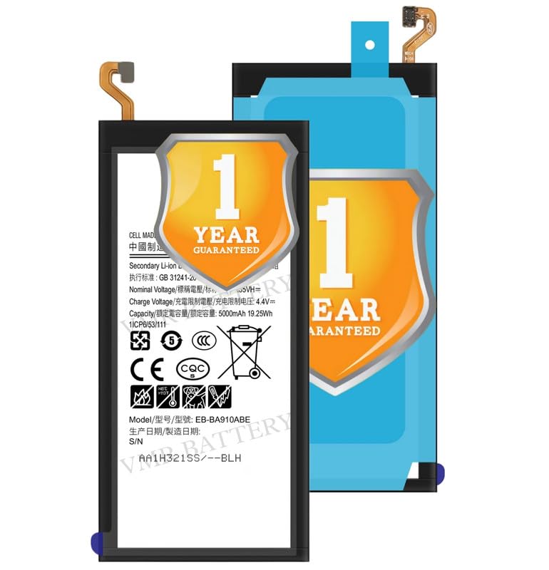 Image of Original EB-BA910ABE Battery Compatible for Samsung Galaxy A9 Pro (2016) (SM-A910F) - (5000mAh) - 1 Year Warranty K7