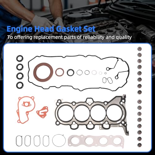 Image of Cylinder Engine Head Gasket Set CPW13795 for Hyundai Elantra Coupe GT 2011-2020, for Tucson 14-15, for Kia Forte Forte5 2014-2018, for Kia Soul 12-16, 1.8L /2.0L L4, OE HGS193 HS26561PT