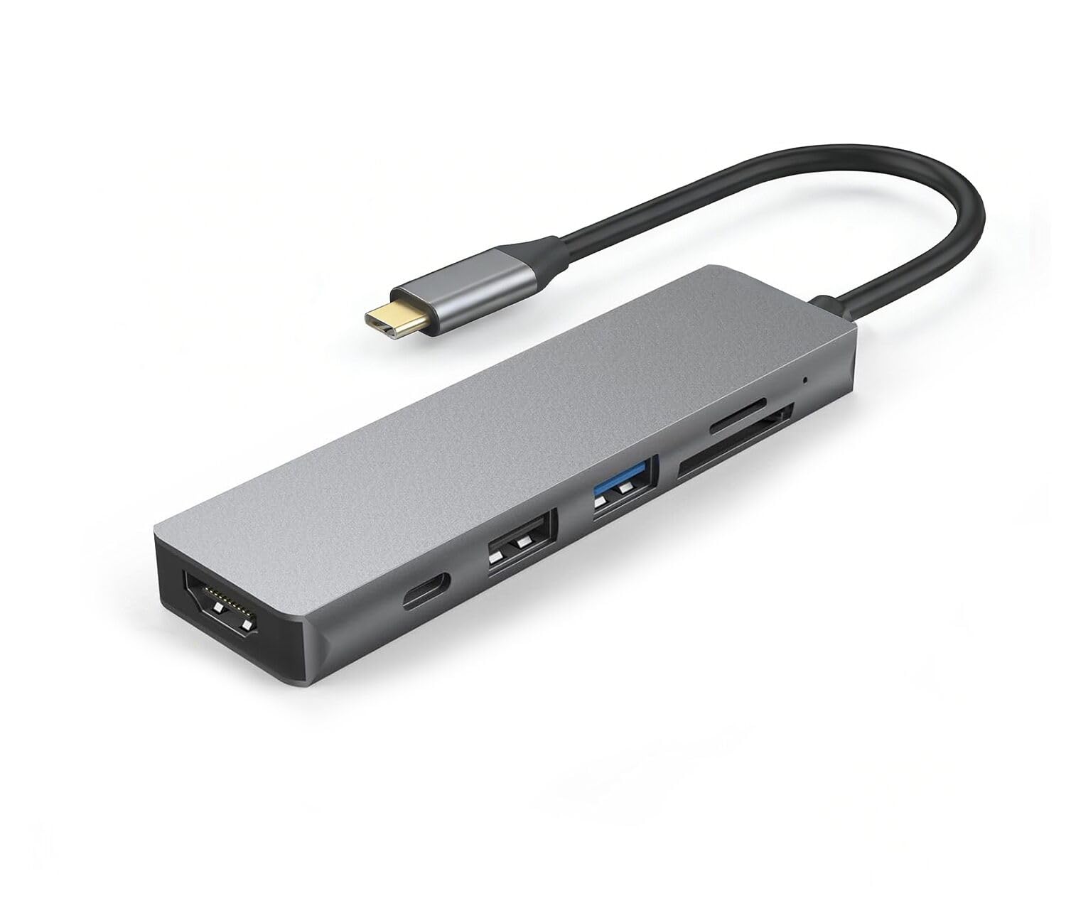 USB Cハブ 4K HDMI、VGE 6イン1 USB CマルチポートUSB Amazon | USB C ハブ 6-in-1 アダプタ タイプc GADEBAO 4k hdmi type c