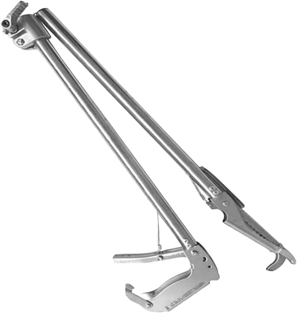 Thick Anti-Slip Crab Tongs Extended Grip Stainless Steel Seafood Claw Tool for Lobster and Eel for Outdoor Camping and BBQ