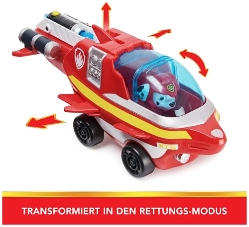 3. Bild von PAW PATROL PAW Patrol, Aqua Pups - Basis Fahrzeug Spielzeugauto im Delfin-Design mit Marshall Welpenfigur, Spielzeug geeignet für Kinder ab 3 Jahren