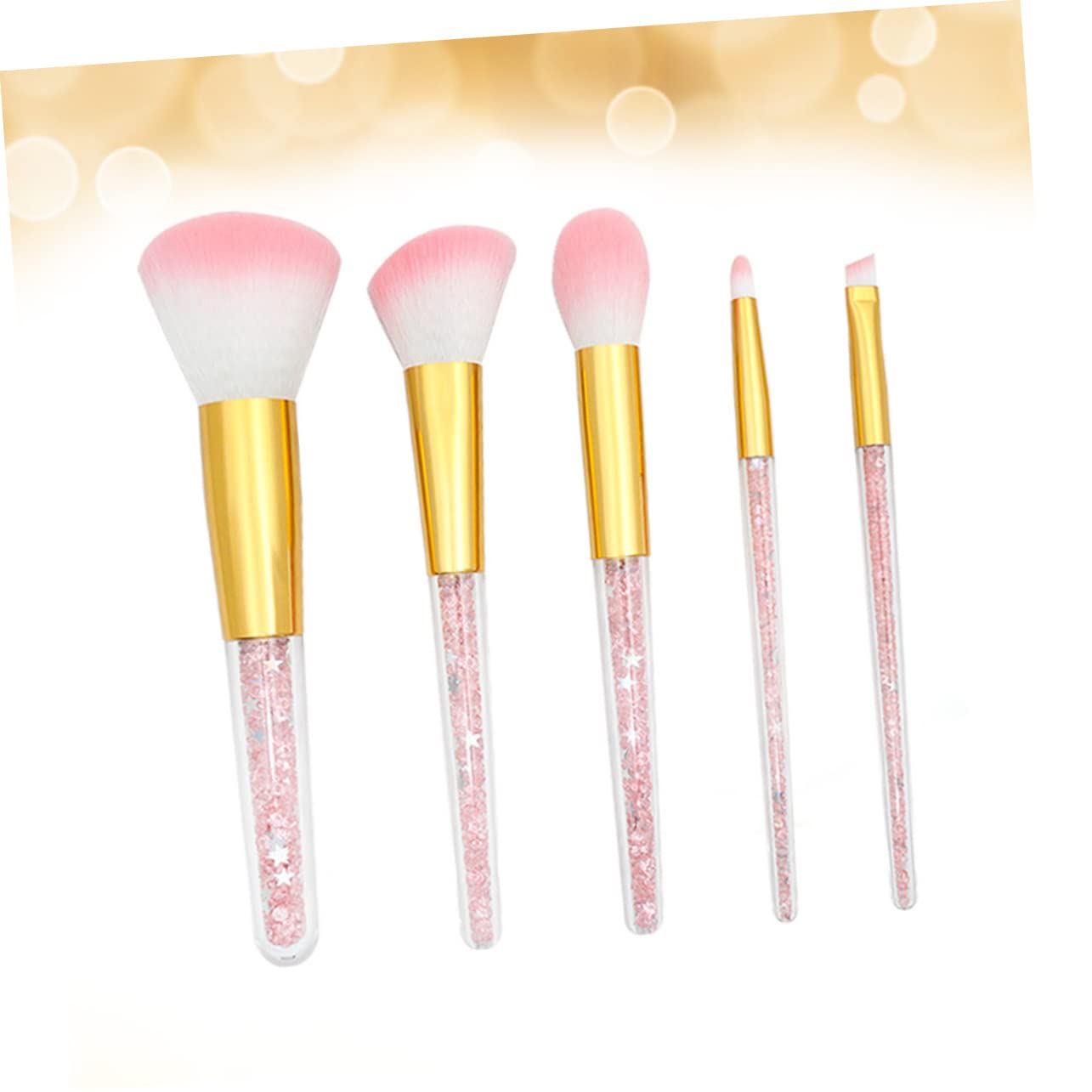 Set Da 15 Pezzi Pennelli Per Cipria Pennelli Cosmetici Per Il Viso Pennelli Da Trucco Diamantati Pennelli Per Il Trucco Degli Occhi Abito Pennello Per Il Viso Cristallo Mancare