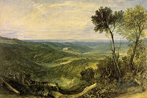 Impression sur toile la vallée d'Ashburnham affiches et gravures peinture pour décoration salon