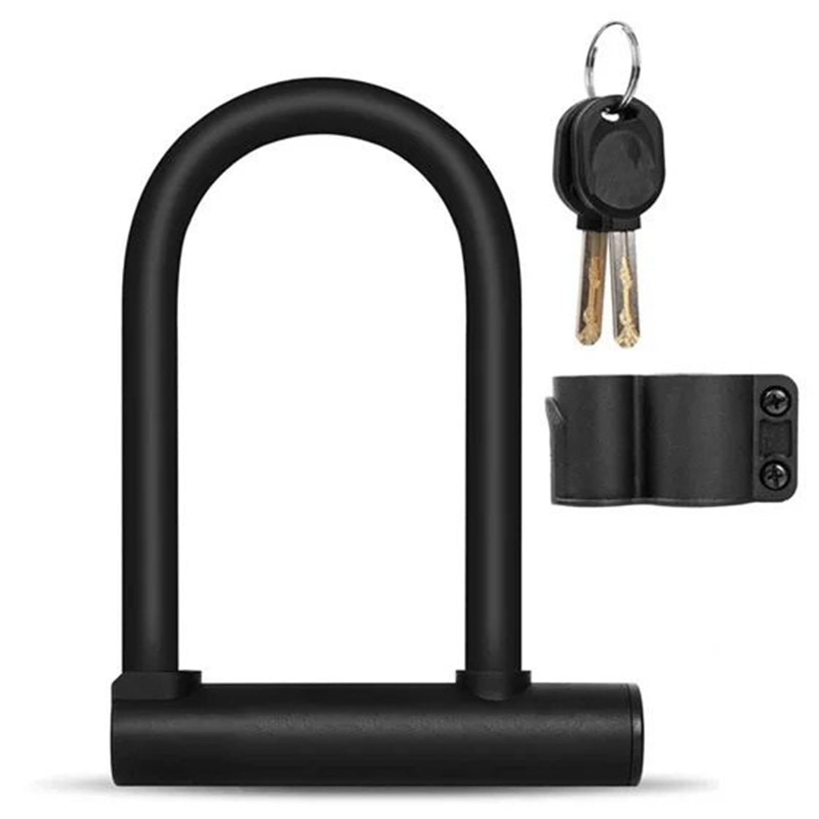 Motorcycle Handlebar Lock with 2 Key Anti-Theft Lock Zinc Alloy Convenient Motorcycle U Accessories Motorcycle Disc Lock