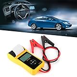 de données - Le testeur de batterie est équipé imprimante qui facilite l' facile des résultats des tests de diagnostic, permettant aux techniciens ou aux utilisateurs de fournir des analyses détaillées aux clients ou de tenir des registres pour référence. Cette fonctionnalité améliore le professionnel et ajoute une couche de crédibilité aux services liés à la batterie.