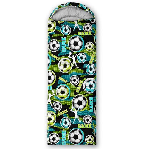 Image of QOOMO Camping Sleeping Bags,3 Season Warm & Cool Weather,Lightweight,Waterproof Sleeping Bags for Adults & Kids,Traveling,and Outdoors,Camping Gear Equipment