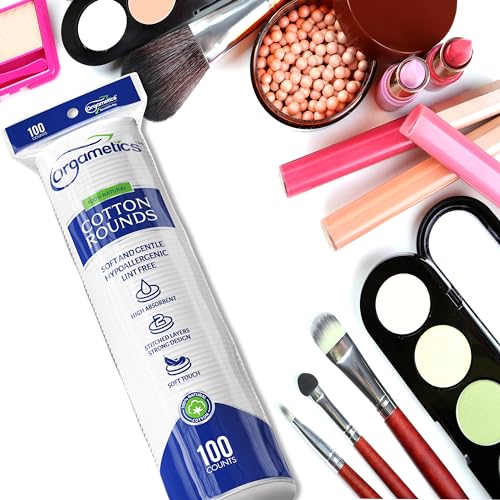 Orgametics Cotton Rounds, 100% Natural Turkish Cotton Premium Makeup Remover And Facial Cleansing Round Pads thumb #6
