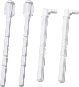 Flush Plate Handle Rod Set for Geberit 241.874.00.1 for UP320, Wall Hung Toilet Flush Plate Handle Rod Installation Plastic Toilet Parts