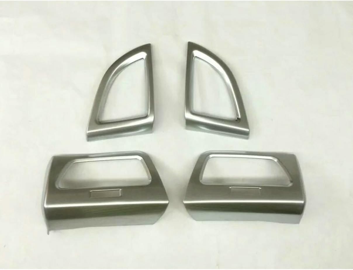 4Pcs Set Chrome Car Air Outlet Interior Air Condition Vent Outlet Cover Trim for Honda CRV CR-V 2012 2013 2014 2015 2016 ABS