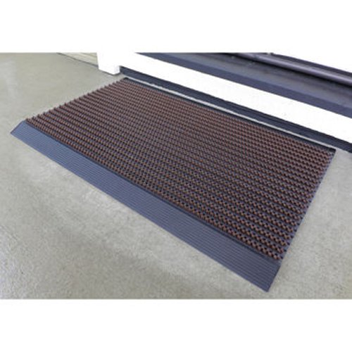 Mats Inc. World's Best Outdoor Mat, 18" X 31", Brown/Aluminum #TOP4