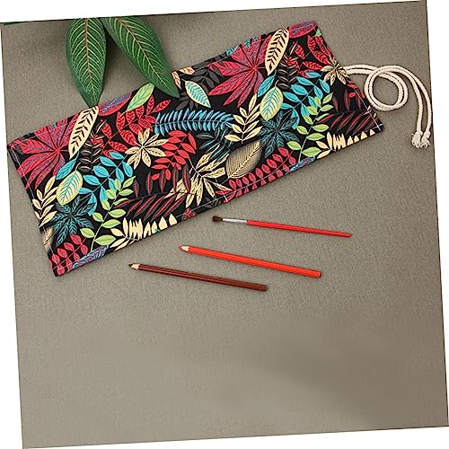 Image of STOBOK 72 Slots Pencil Wrap Pencil Rolls Pencil Organizer Pencil Storage Wrap Pencil Case Roll up Pencil Bag Holder Motivation to Organize Pencils Pen Wrap Pencil Wrap Case High Capacity Packing Box