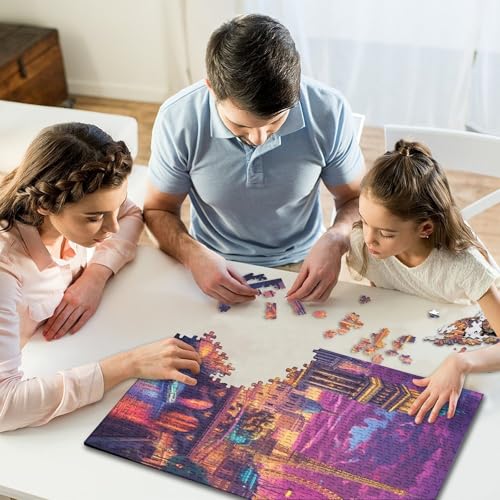 Rompecabezas de la Torre Eiffel para noches de juego en familia y retos de adultos 7