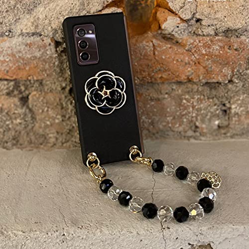 Coque Galaxy Z Fold 3 camélia fleur chic pour vos soirées et sorties citadines