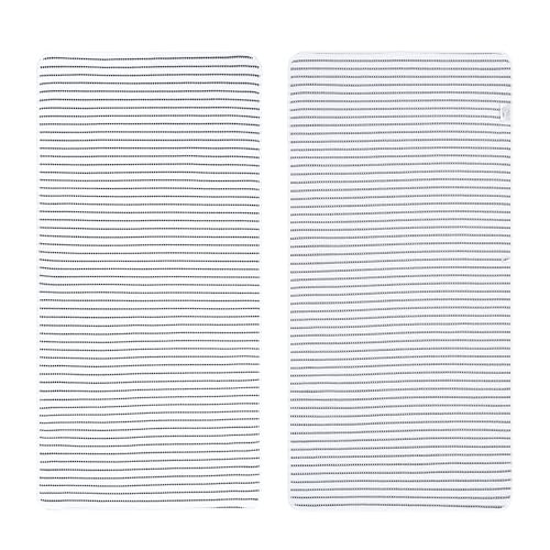 Image of POLYTE 430 GSM Microfiber Oversize Quick Dry Lint Free Bath Towel, 60 x 30 in, 4 Pack (Waffle Weave)