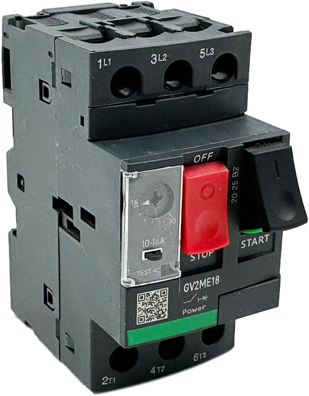 GV2ME18 Motor Circuit Breaker 10-16A Manual Motor Starter Button GV2M Series New