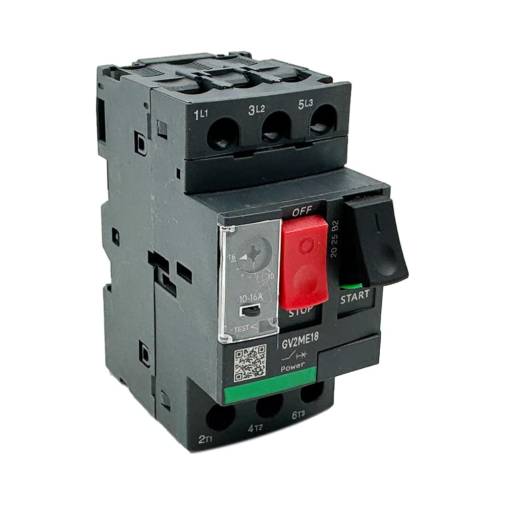 GV2ME18 Motor Circuit Breaker 10-16A Manual Motor Starter Button GV2M Series New