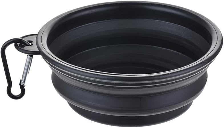 Zusammenklappbarer Reise-Wassernapf Für Hunde – Mit Karabiner (380 Ml)