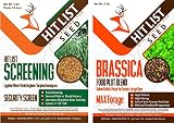 Screening Blend 1/4 Acre and Brassica Blend 1/2 Acre Bundle