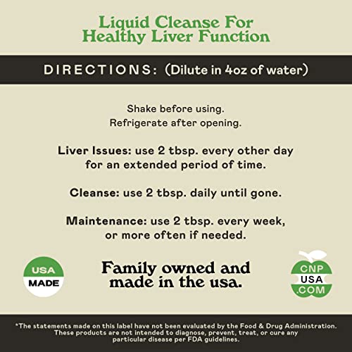 Liver Complete 16oz - Organic Liquid Liver Cleanse & Detox Supplement for High Enzymes, Fatty Liver, & Liver Support - Image 6