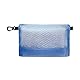 Tatonka Reißverschlusstasche Zip Pouch - Flache Aufbewahrungs- und Dokumententasche in verschiedenen Größen und als Set - durchsichtig, wasserfest und robust , blue, S (15 x 10 cm)