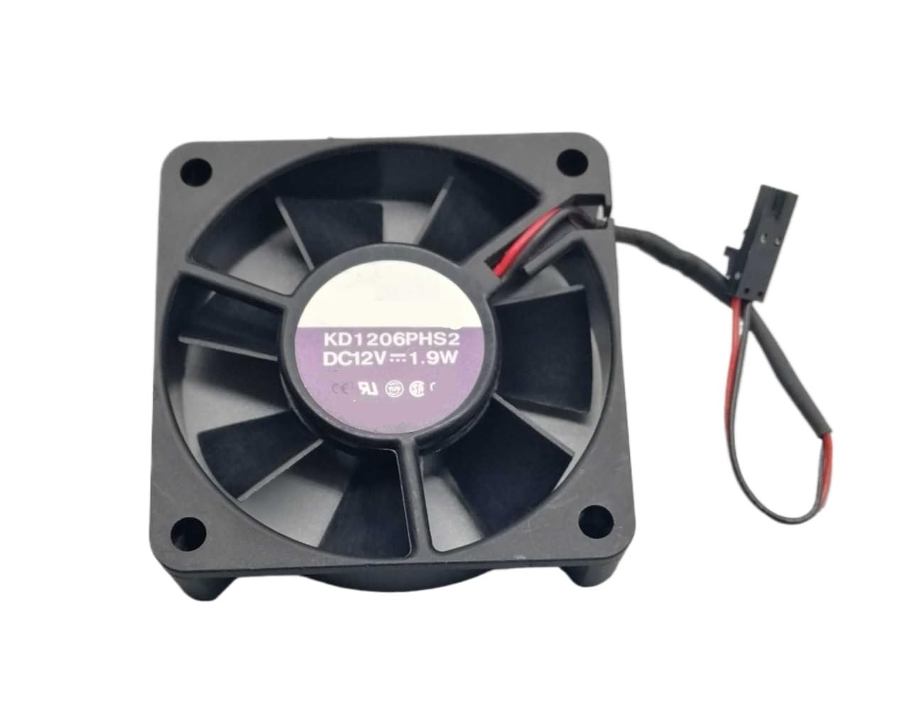PEQYUACTE KD1206PHS2 6015 12V 1.9W Mute Amplifier Cooling Fan