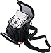 Navitech Black Digital Camera/Compact DSLR Case Bag Compatible With Pentax MX-1 / Pentax Q-S1