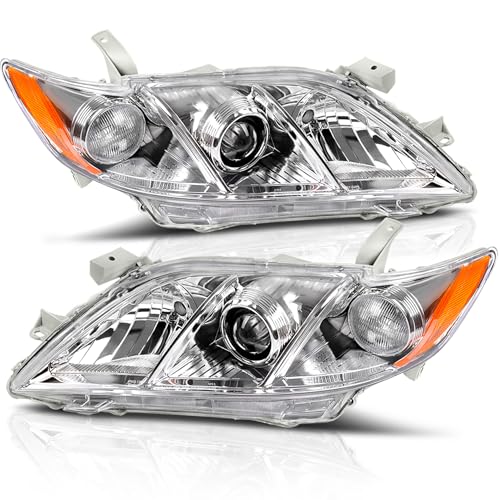 AUTOSAVER88 Projector Headlight Assembly Compatible with 2007 2008 2009 Camry 07 08 09 Camry...