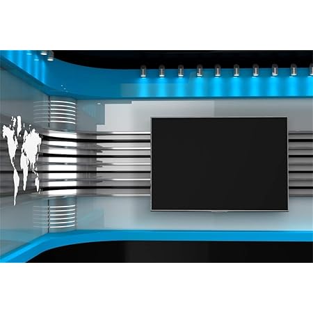 Amazon Com Leyiyi 5x3ft News Broadcast Hall Backdrop Hotel Recetation Desk Modern Meeting Office Interior Front Table Billboard Photo Background Business Study Decor Adults Portrait Studio Prop Vinyl Wallpaper Electronics
