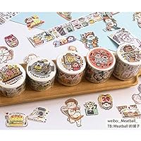 おまとめはこちらꕤ︎︎大量海外マステまとめ売り♥126巻+6巻 人物ステッカー 61YFW835RIL._UF350,350_QL50_.jpg