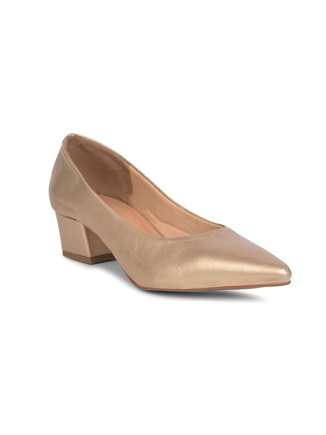 bata Women's Casual Pump Shoes - Gold-picture-19