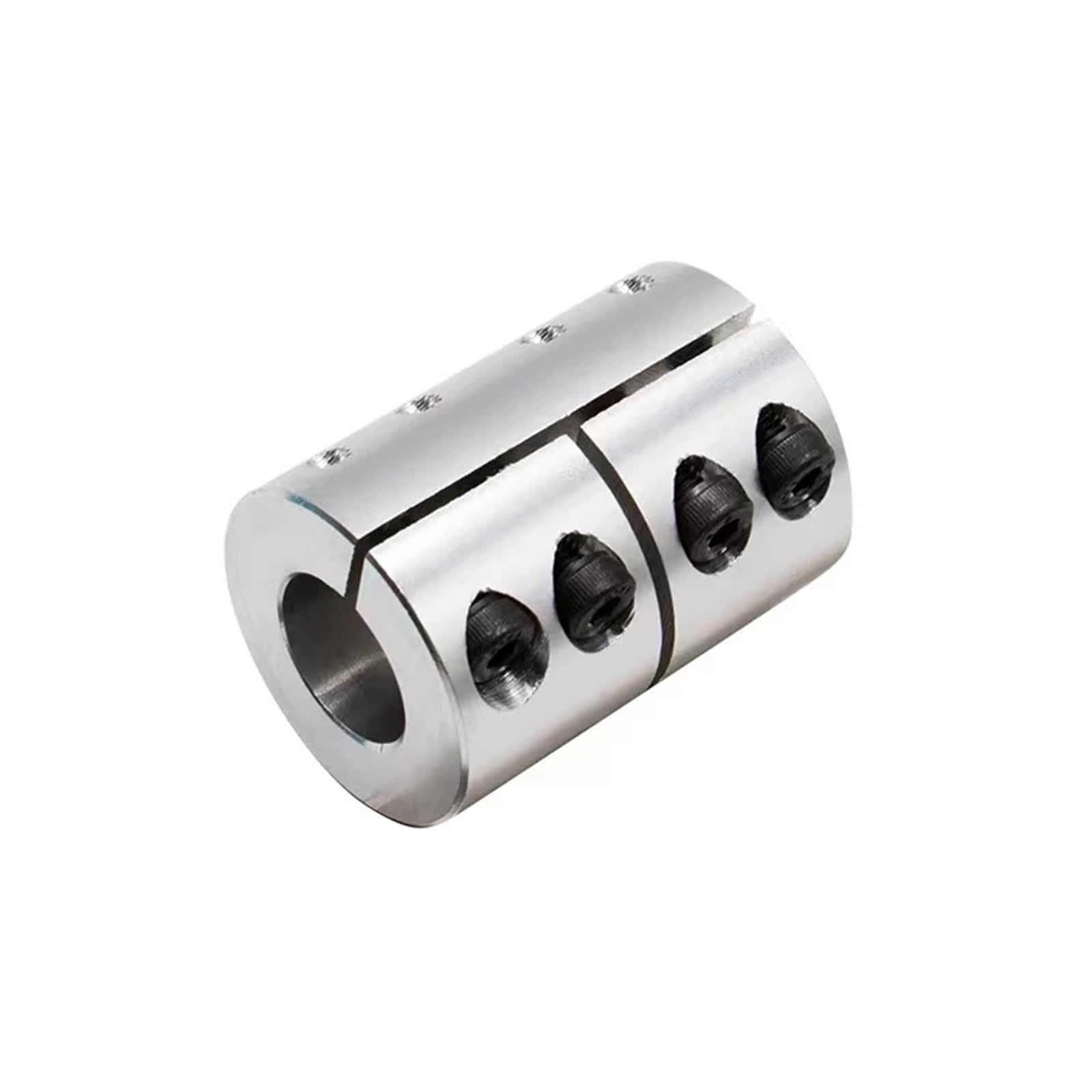 1PC D32L45 Starre Kupplung Hochpräzise Wellenkupplung mit 4 Schrauben for Schritt-Servomotor 3D-Drucker T8 Leitspindel(12X15)