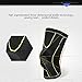 ASOONYUM Knee Compression Sleeve -Knee Brace with Side Stabilizers & Patella Gel Pads for Knee Support. Arthritis, Meniscus Tear, Joint Pain Relief & Sports Injury Recovery-Single