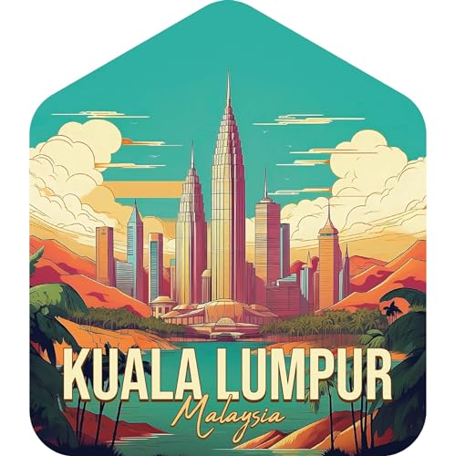 Kuala Lumpur Malaysia Souvenir Magnet 2-Inch