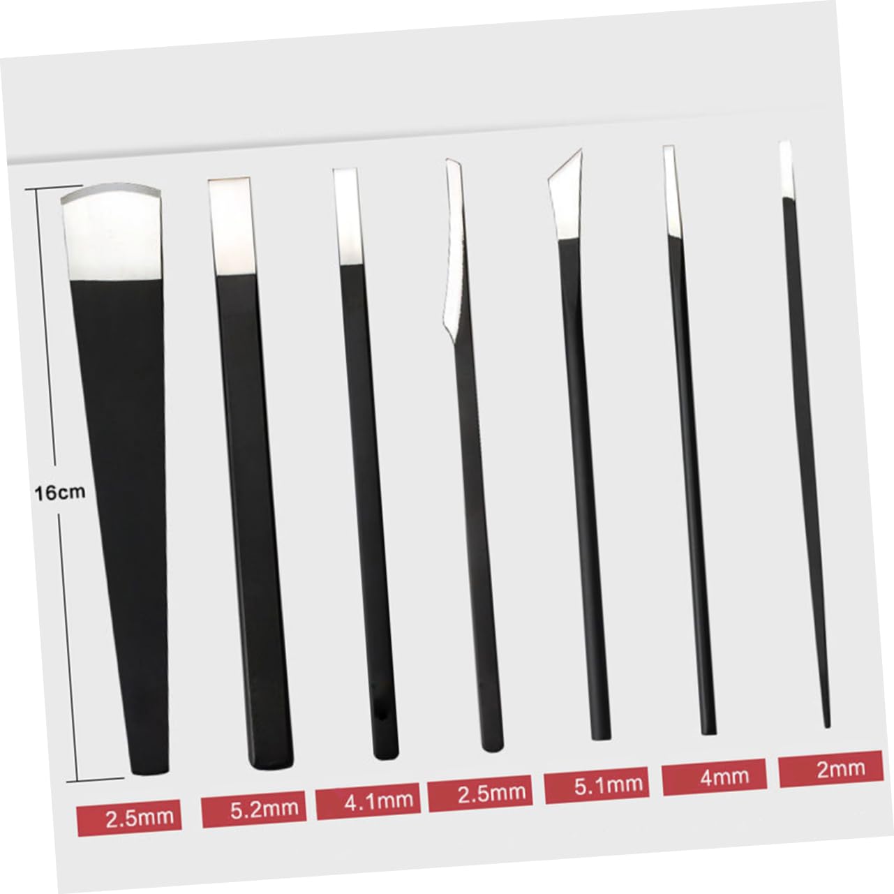 PACKOVE Set Di Strumenti Da 7 Pezzi Kit Per La Rimozione Delle Cuticole Kit Per La Delle Unghie Strumento Per La Delle Unghie Dei Piedi Forniture Per Manicure