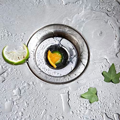 Abflusssieb Dusche,Waschbecken Sieb,Abfluss Dusche,Edelstahl,Ø7,8cm,2 Stück