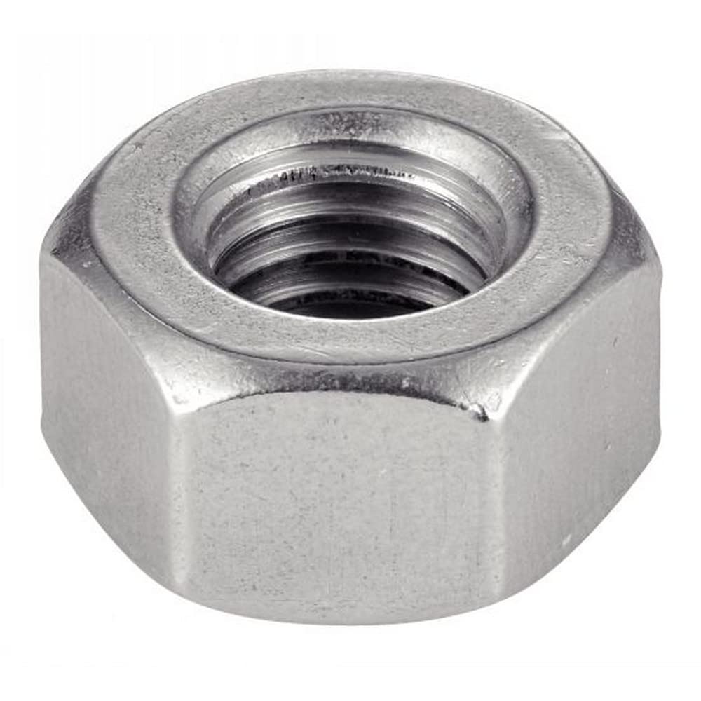 500 tuercas hexagonales de acero inoxidable, h=d UNI 5587 A2-70 M 10 tuerca