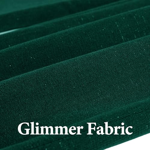 Lamgool Women's 2 Piece Pant Suits Dressy Blazer Wide Leg Pants Set Subtle Glimmer Pantsuits Business Casual Outfits4