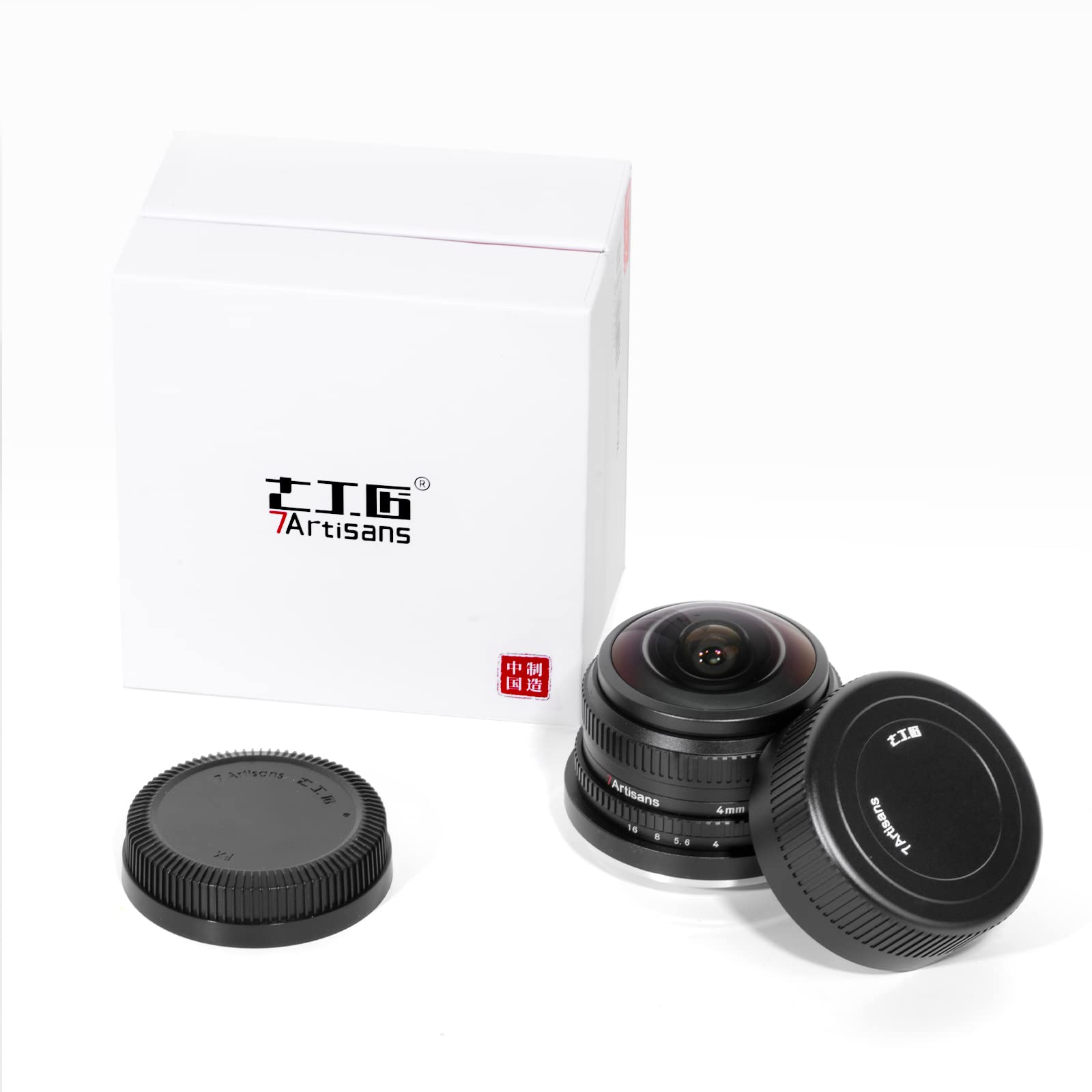 7artisans 4mm F2.8 obiettivo fisheye circolare, angolo di visione ultra grandangolare 225°, compatibile con fotocamere con attacco M4/3 EPL7 EPL9 E-M1 E-M5 E-PEN-P G1 G2 G3 GX7 GX8 GM5 GM10 GH3 GH5