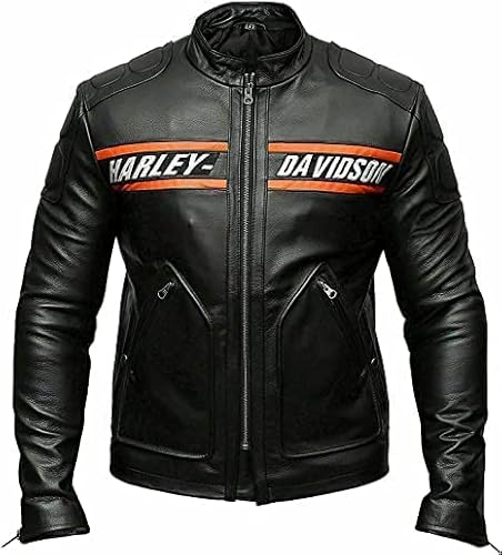 Giacca da motociclista classica da uomo Harley