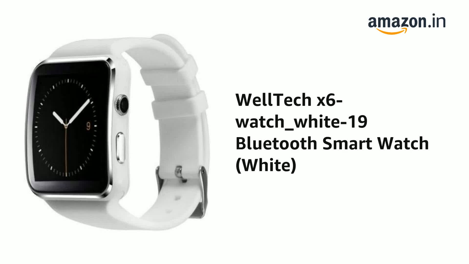 welltech x6 smart watch
