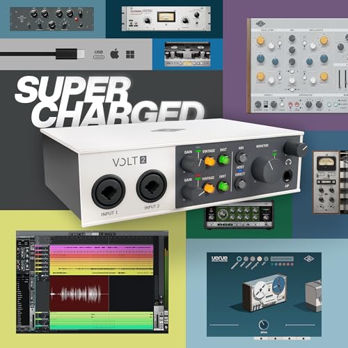 Universal Audio Volt 2: Interfaz de Audio USB Compacta